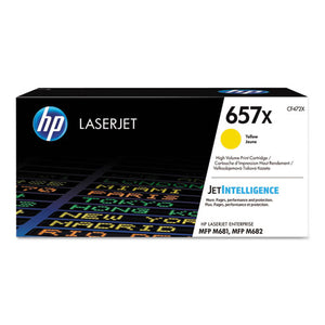 Hp 657x, (cf472x) High-yield Yellow Original Laserjet Toner Cartridge