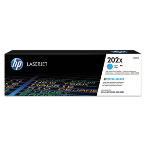 Hp 202x, (cf501x) High-yield Cyan Original Laserjet Toner Cartridge