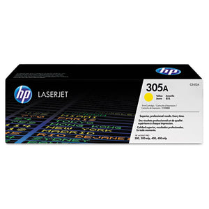 Hp 305a, (ce412a) Yellow Original Laserjet Toner Cartridge