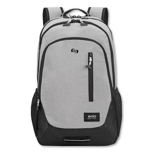 Region Backpack, For 15.6" Laptops, 13 X 5 X 19, Light Gray