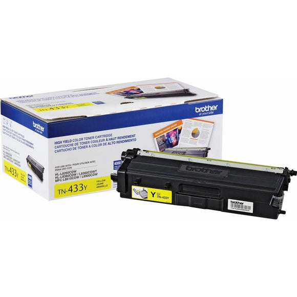 Brother TN433Y Toner Cartridge - Yellow