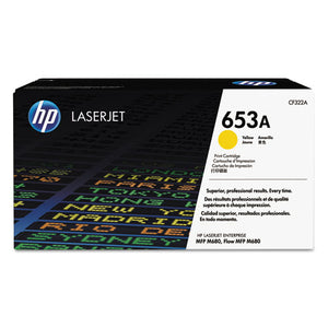 Hp 653a, (cf322a) Yellow Original Laserjet Toner Cartridge