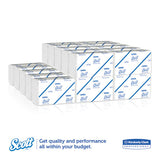 Pro Scottfold Towels, 7 4-5 X 12 2-5, White, 175 Towels-pack, 25 Packs-carton