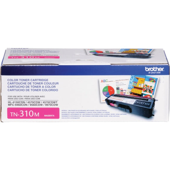 Brother Genuine TN310M Magenta Toner Cartridge