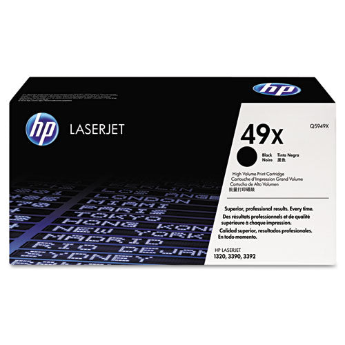 Hp 49x, (q5949x) High-yield Black Original Laserjet Toner Cartridge