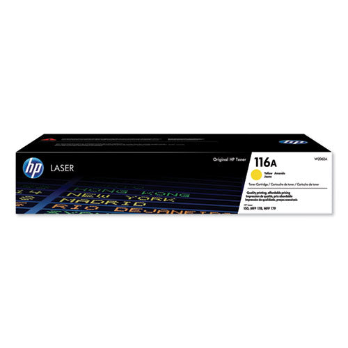 Hp 116a, (w2062a) Yellow Original Laser Toner Cartridge