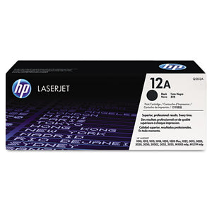 Hp 12a, (q2612a) Black Original Laserjet Toner Cartridge