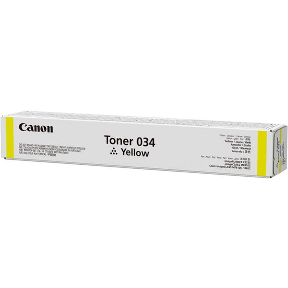 Canon 034 Original Toner Cartridge - Yellow