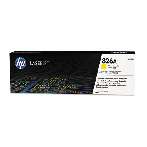 Hp 826a, (cf312a) Yellow Original Laserjet Toner Cartridge