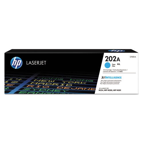 Hp 202a, (cf501a) Cyan Original Laserjet Toner Cartridge