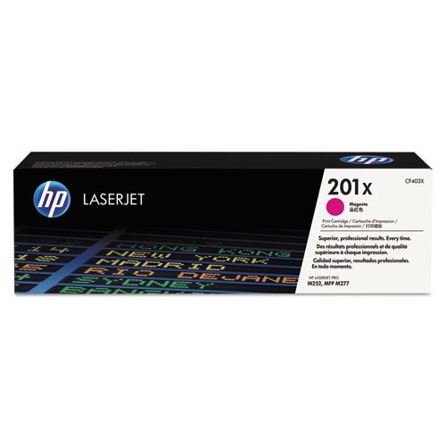 Hp 201x, (cf403x) High-yield Magenta Original Laserjet Toner Cartridge