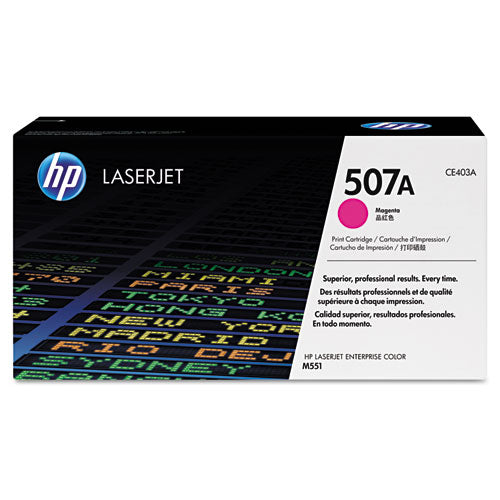 Hp 507a, (ce403a) Magenta Original Laserjet Toner Cartridge