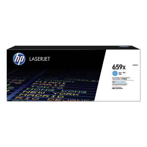 Hp 659x, (w2011x) High-yield Cyan Original Laserjet Toner Cartridge