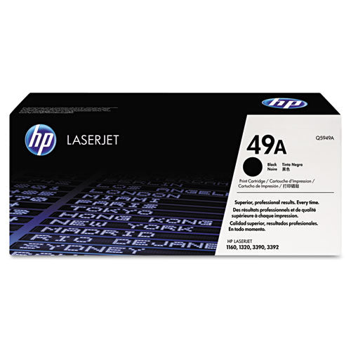 Hp 49a, (q5949a) Black Original Laserjet Toner Cartridge