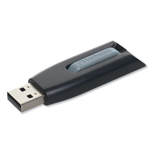 Store 'n' Go V3 Usb 3.0 Drive, 8 Gb, Black-gray