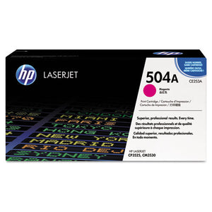 Hp 504a, (ce253a) Magenta Original Laserjet Toner Cartridge