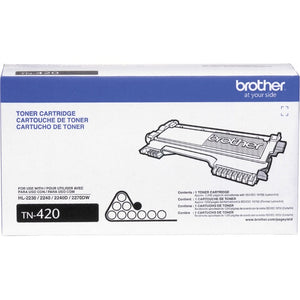 Brother Genuine TN420 Mono Laser Toner Cartridge