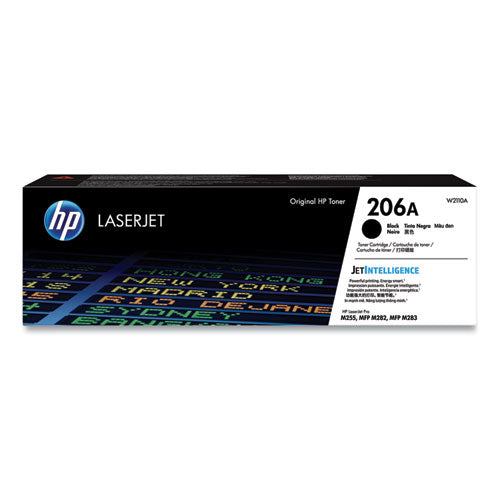 Hp 206a, (w2110a) Black Original Laserjet Toner Cartridge