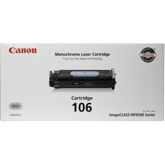 Canon No. 106 Black Toner Cartridge