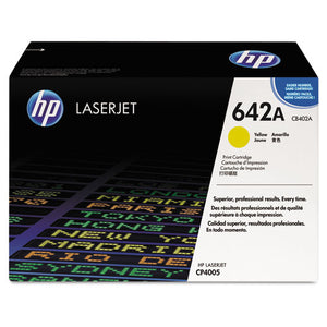 Hp 642a, (cb402a) Yellow Original Laserjet Toner Cartridge