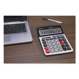 15975 Large Display Calculator, Dual Power, 12-digit Lcd Display