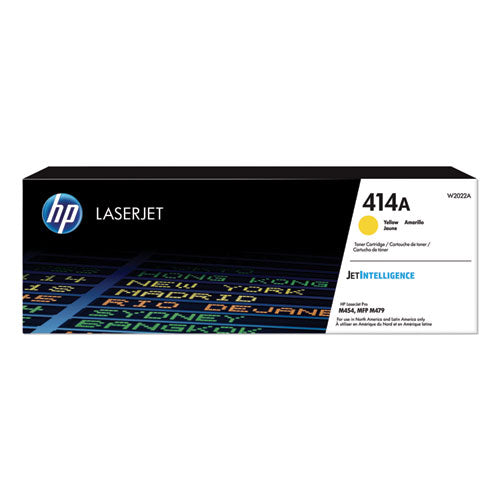 Hp 414a, (w2022a) Yellow Original Laserjet Toner Cartridge