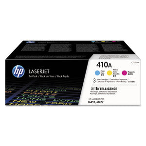 Hp 410a, (cf251a-m) 3-pack Cyan-magenta-yellow Original Laserjet Toner Cartridges