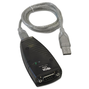 Usb-a To Serial Adapter (db9), Keyspan, High-speed (m-m), Detachable Cable, Taa