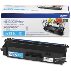 Brother Genuine TN331C Cyan Toner Cartridge