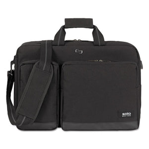 Urban Hybrid Briefcase, 5" X 17.25" X 17.24", Polyester, Black