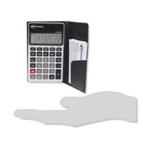 15922 Pocket Calculator, Dual Power, 12-digit Lcd Display