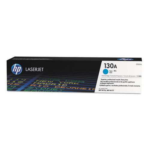 Hp 130a, (cf351a) Cyan Original Laserjet Toner Cartridge