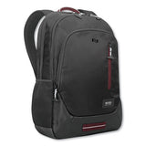 Region Backpack, For 15.6" Laptops, 13 X 5 X 19, Black