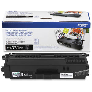 Brother Genuine TN331BK Black Toner Cartridge