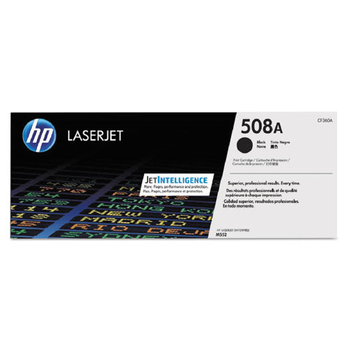 Hp 508a, (cf360a) Black Original Laserjet Toner Cartridge