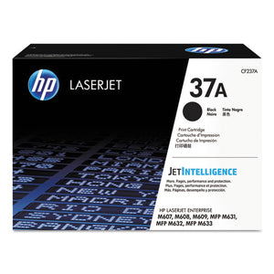 Hp 37a, (cf237a) Black Original Laserjet Toner Cartridge