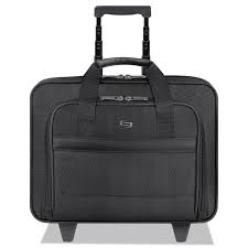 Classic Rolling Case, 15.6", 15 47/50" x 5 9/10" x 12", Black